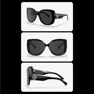 Versace MEDUSA ICON VE 4387
Black/Grey (GB1/87) Sunglasses 🖤✨